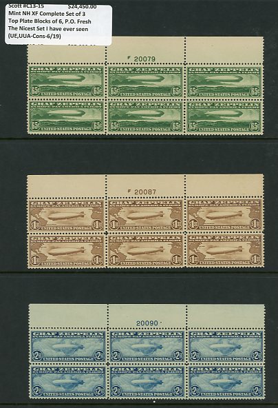 USAstamps Unused US 1904 Louisiana Purchase Set Scott 323 - 327 OG